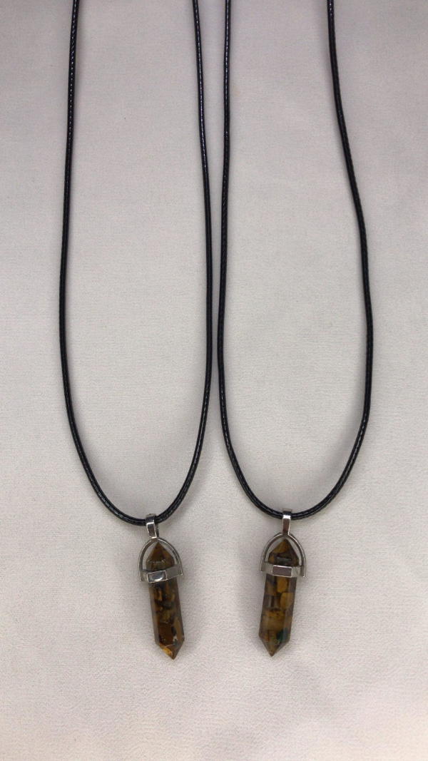 woody crystal necklace  Image 2 Preview