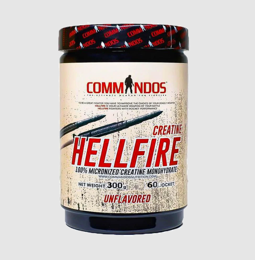 Commandos Hellfire Creatine 60-Serv Image 1 Preview