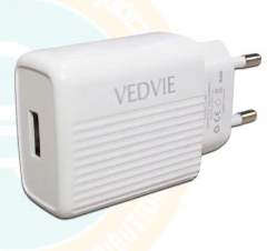 شاحن vedvie مخرج USB+ وصلة ميكرو Image 1 Preview