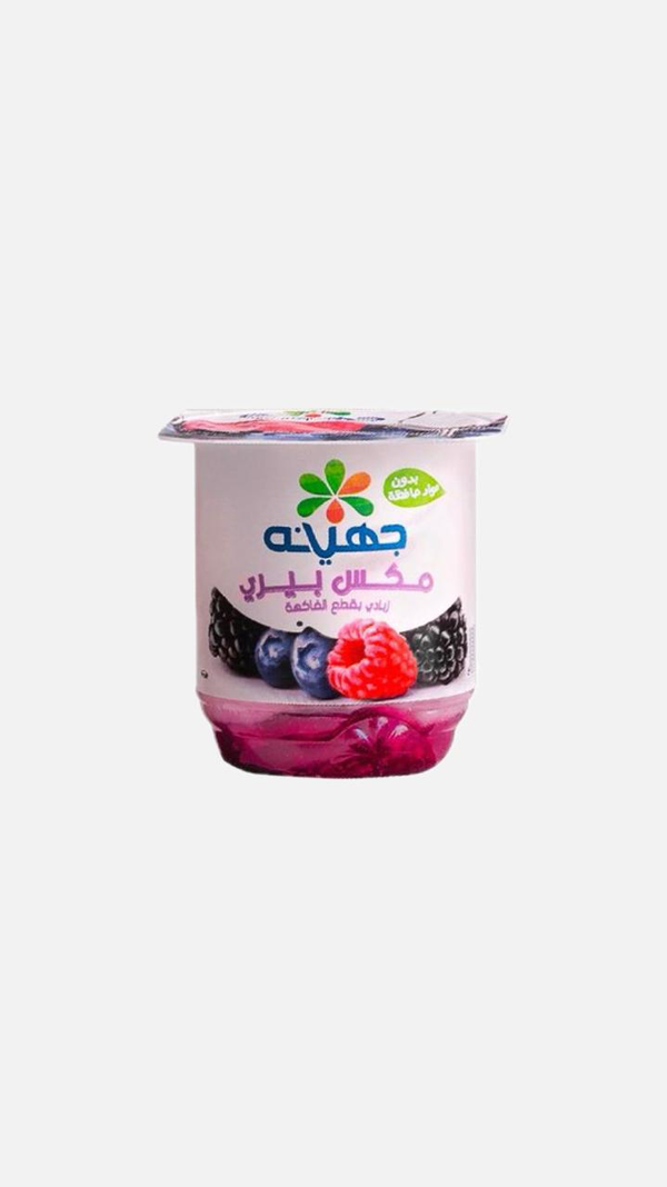 زبادي بقطع ميكس بيري 105 جرام من جهينة  Image 1 Preview