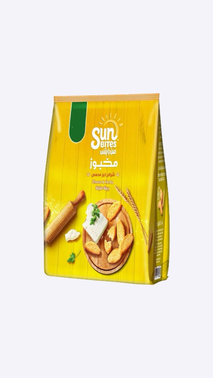 صن بايتس بطعم الجبنة المتبلة  Preview Image
