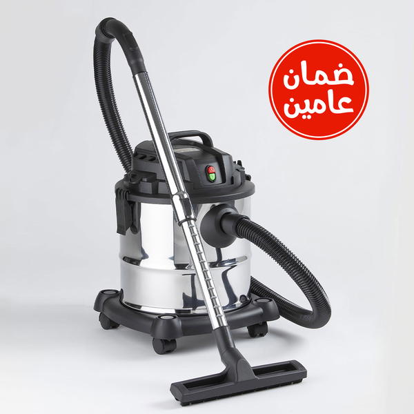 مكنسة جاف و رطب معدنية 1200 واط بضمان عامين مع 2 منظف فوم سحري هدية Image 2 Preview