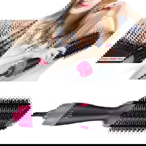 فرشاة تصفيف و تجفيف وفرد الشعر في خطوة واحدة... فرشاة التيك توك المشهورة Image 7 Preview