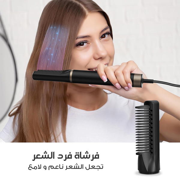 فرشاة فرد الشعر5 في 1 المتطورة, ضمان سنتين Image 4 Preview
