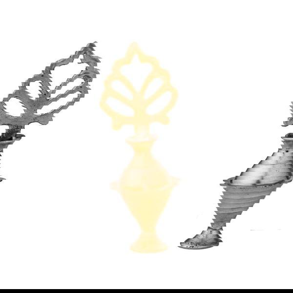 كحل الأثمد الأسود الأصلي ١٠٠ جرام+المكحلة التراثية النحاسية Image 2 Preview