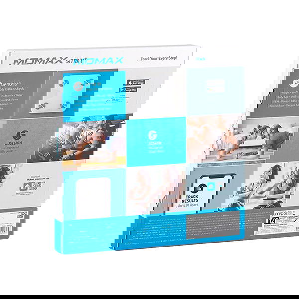 ميزان ديجيتال للجسم بتطبيق ضمان 6 شهور Image 3 Preview