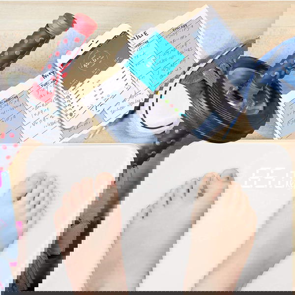 ميزان ديجيتال للجسم بتطبيق ضمان 6 شهور Image 4 Preview