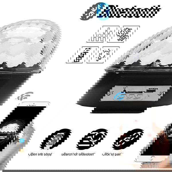 جهاز للإضاءة و سماعة بلوتوث 2 في 1 Image 2 Preview