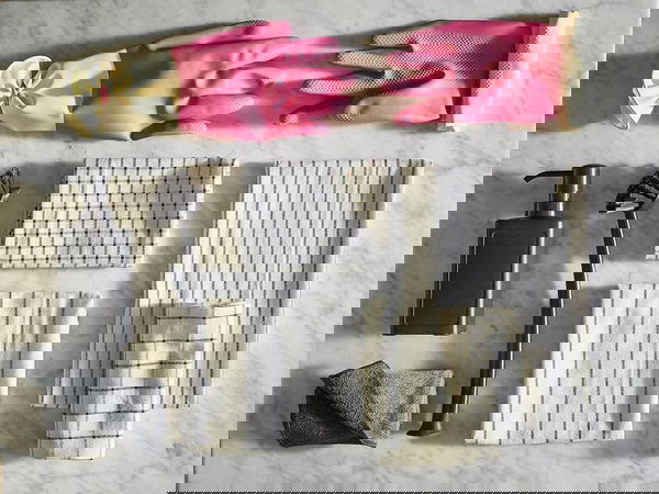 RINNIG 4 منديل سفرة, أبيض/رمادي غامق/منقوش Image 2 Preview