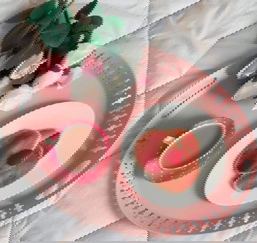 ROMANTISK صينية, بينك    ‎52x39 سم‏ Preview Image