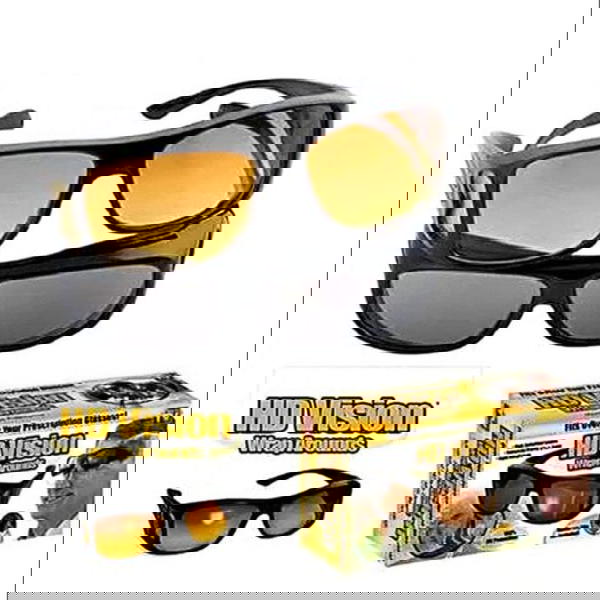 نظام تحكم في إضاءة السيارة مع نظارة HD Vision للقيادة Image 2 Preview
