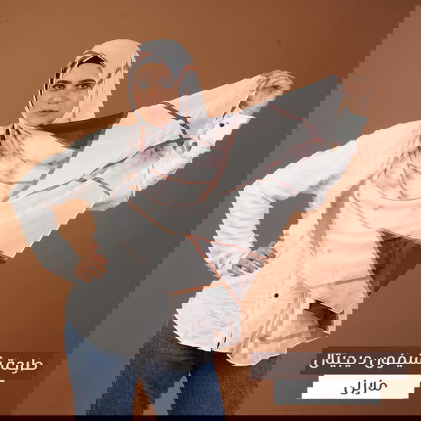 طرحة شيفون ديجيتال ماربل Image 1 Preview