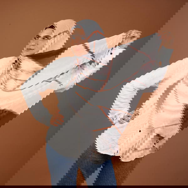 طرحة شيفون ديجيتال ماربل Image 4 Preview