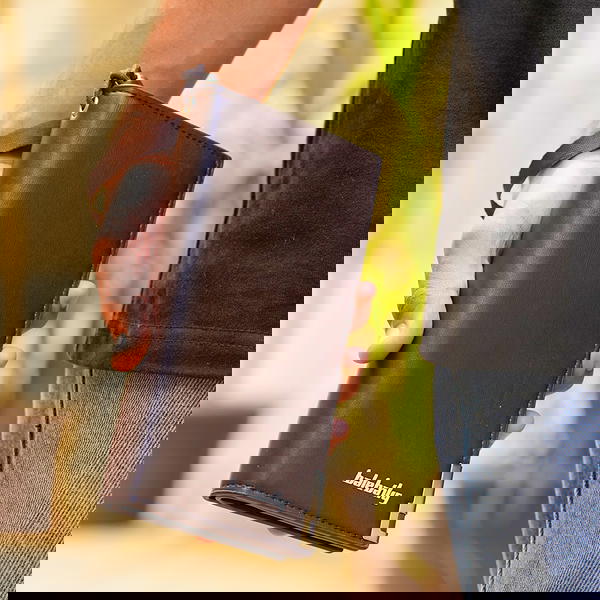 محفظة رجالي و كراتة جلد Image 2 Preview