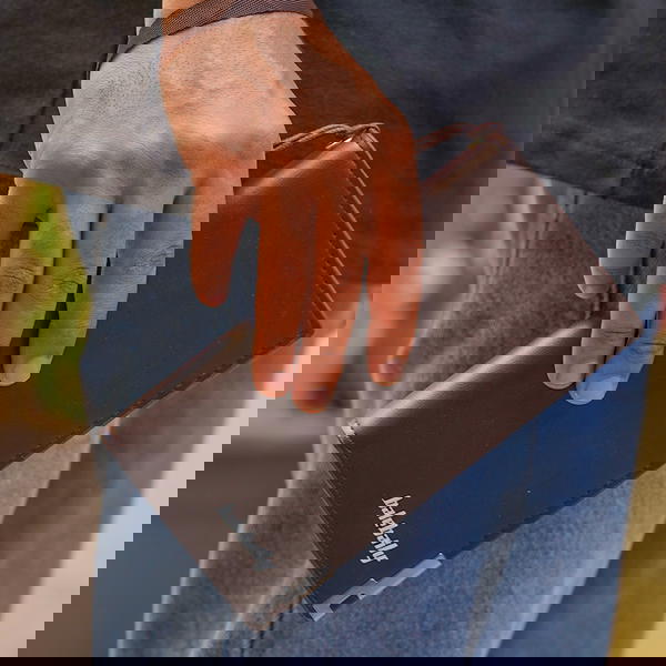 محفظة رجالي و كراتة جلد Image 3 Preview