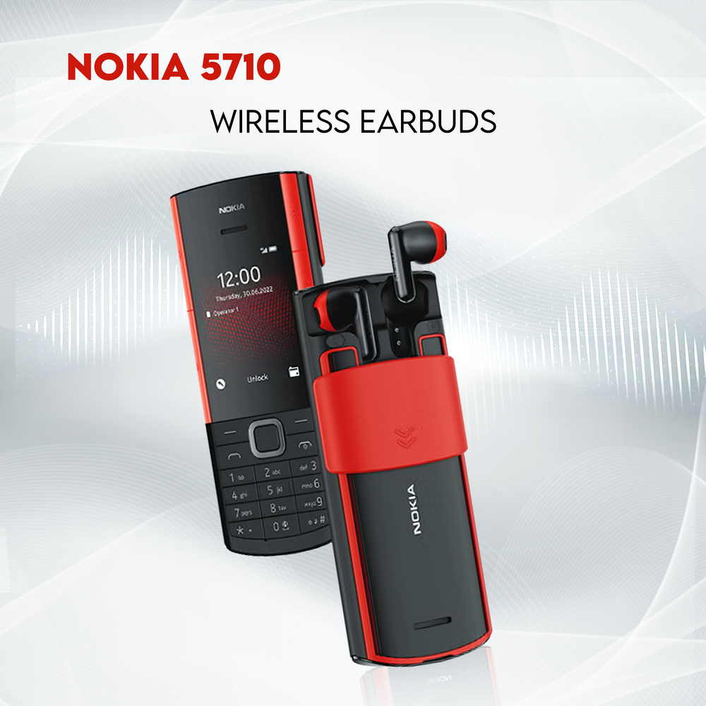 Nokia 5710 with inbuilt Wireless Earbuds Preview Image