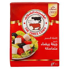 3 أبقار جبنة بيضاء كاملة الدسم 200 جم Preview Image