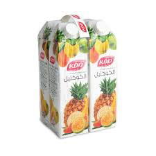 عصير كوكتيل كي دي دي 1 لتر × 4 قطع Preview Image