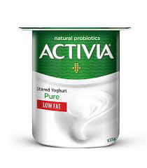 Activia Low Fat Pure Stirred Yoghurt, 125g Preview Image