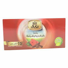 أكياس شاي الكركديه الملكي 25 كيس Preview Image