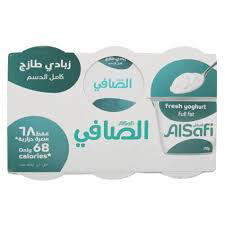 الصافي زبادي كامل الدسم، 6×170 جم Image 1 Preview
