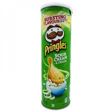 برينجلز بالكريمة الحامضة والبصل 165 غم Preview Image