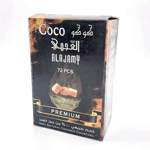 فحم العجمي جوز هند 72 حبة Preview Image