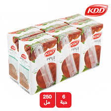 كي دي دي عصير تفاح 250 مل×6 Preview Image
