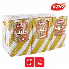 كي دي دي حليب بنكهة الموز قليل الدسم 250 مل Preview Image
