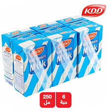 كي دي دي حليب نصف دسم 6 × 250 مل Preview Image