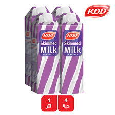 كي دي دي حليب طويل الأجل منزوع الدسم 1 لتر 4 حبات Preview Image