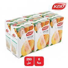 كي دي دي نكتار المشمش 6 حبات × 250 مل Preview Image