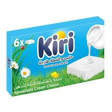 كيري 6 قطع جبنة كريمية مربعة قابلة للدهن، 108 جرام Image 1 Preview