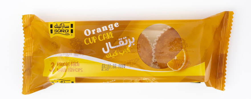 ساراكيك كب كيك برتقال 3 قطع Preview Image