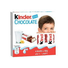 شوكولاتة كيندر ألواح شوكولاتة الحليب، 4 قطع، 50 جرام Image 1 Preview