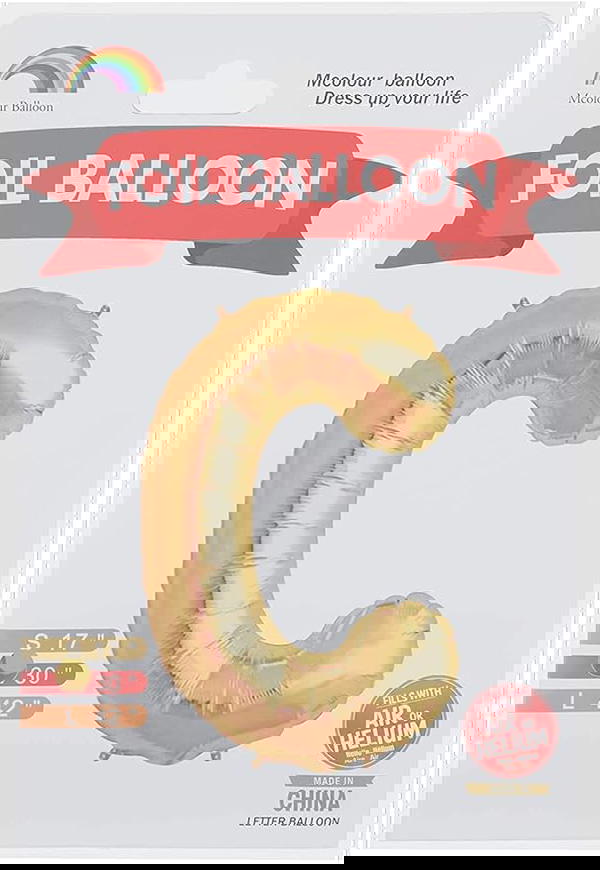 حرف C ذهبي Image 1 Preview