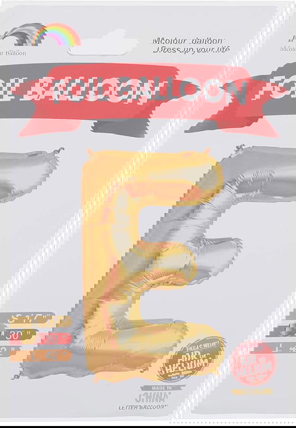 حرف E ذهبي Image 1 Preview