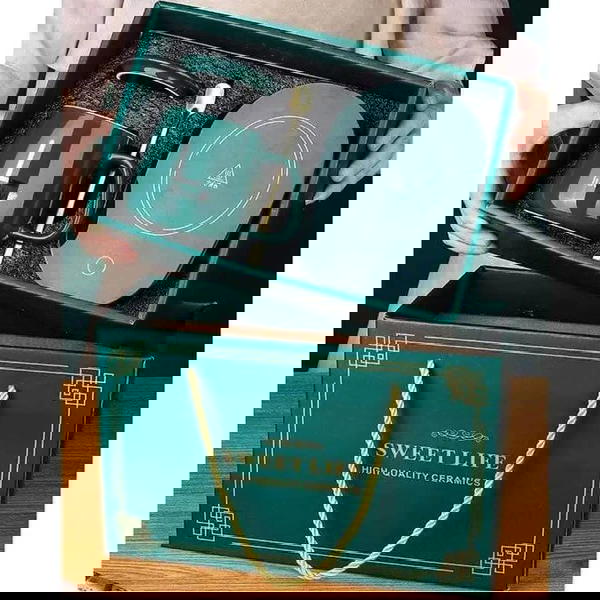 مج بورسلين مع قاعدة تسخين Image 3 Preview