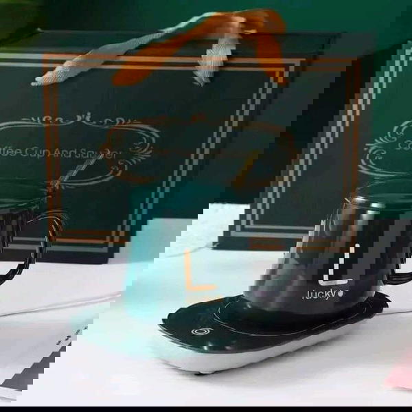 مج بورسلين مع قاعدة تسخين Image 4 Preview