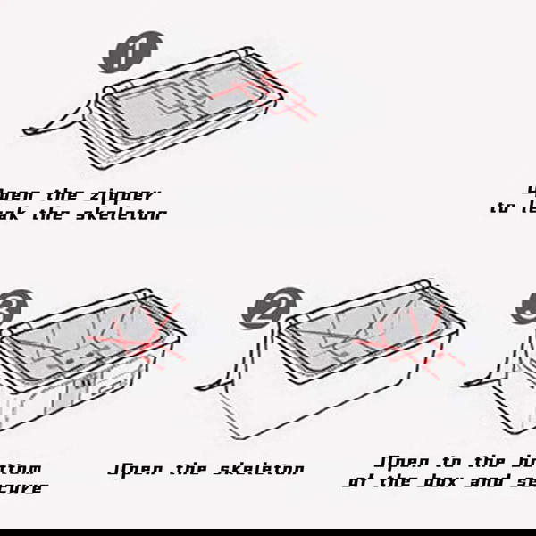 بوكس تخزين بقوائم معدن Image 1 Preview
