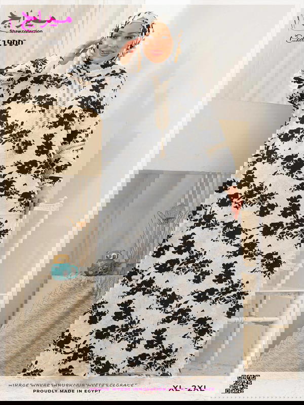 إسدال حريمي إسلامي فيسكوز - ميراج - مقاس XL-2XL Image 2 Preview