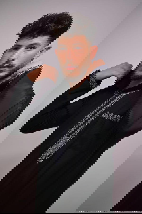 👘 عباية رجالي مغربية بزونط - الأصالة والراحة في تصميم واحد! ✨ Image 1 Preview