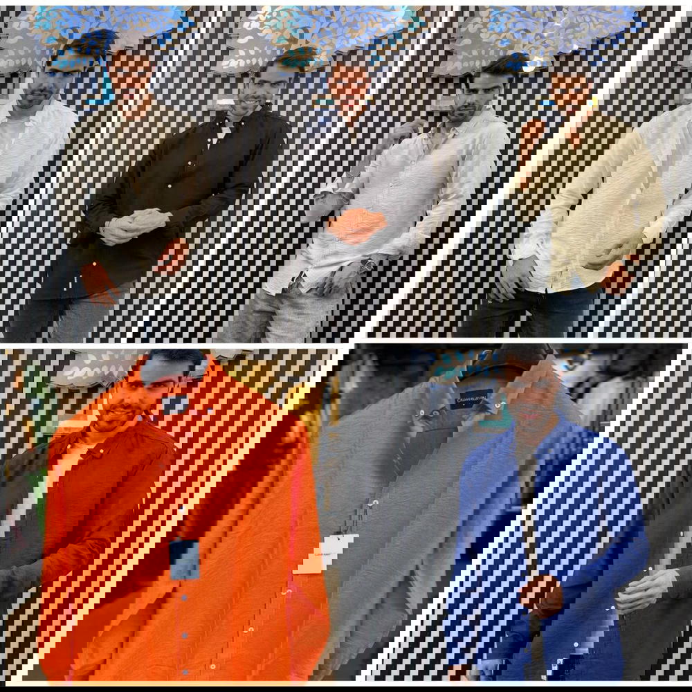 👕 قميص كتان إسباني - الأناقة والراحة بجودة عالمية! 🌍 Preview Image