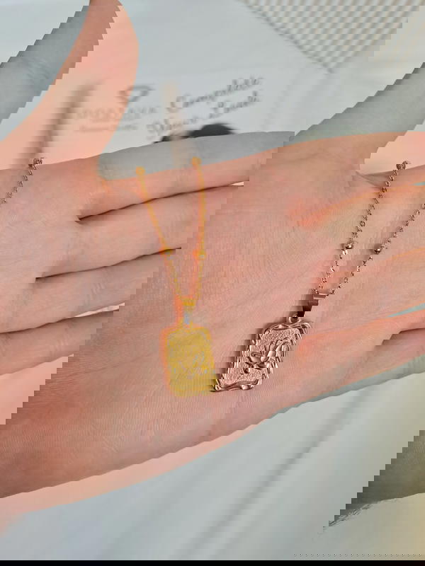 سلسلة فراشة جولد Image 1 Preview