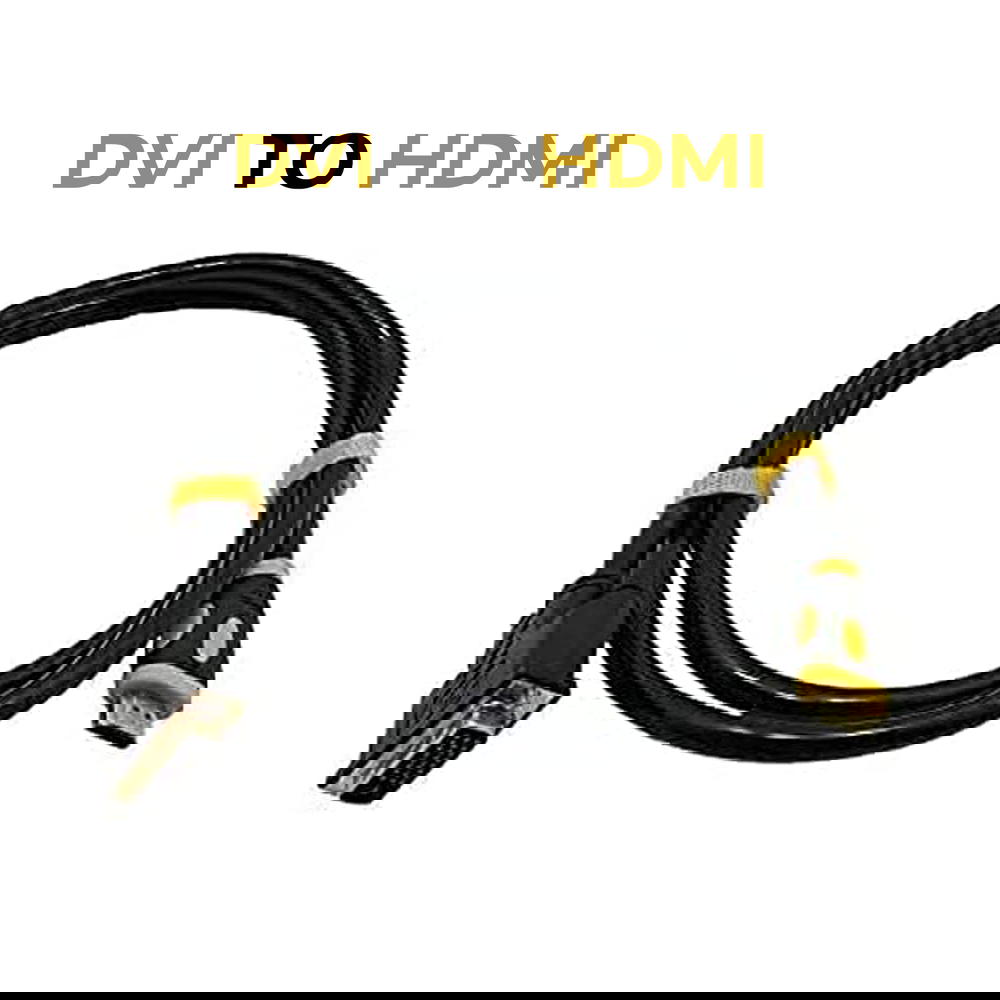كابل بمنفذ DVI الى HDMI 1.5 ملم – اسود Preview Image