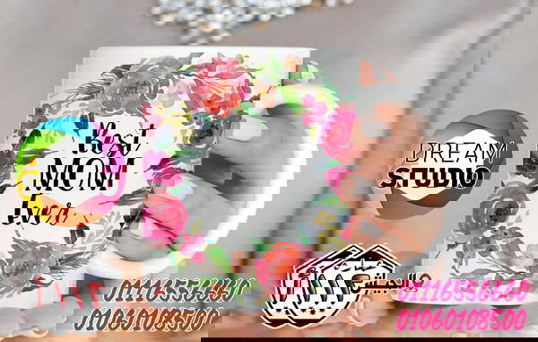 مج ابيض مطبوع بصورتك  Image 5 Preview