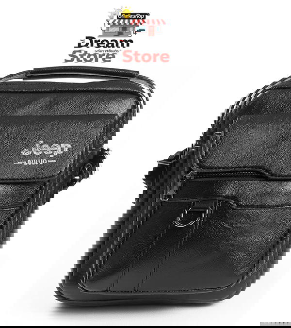 حقيبة كروس جلدية Jeep رجالي Image 2 Preview