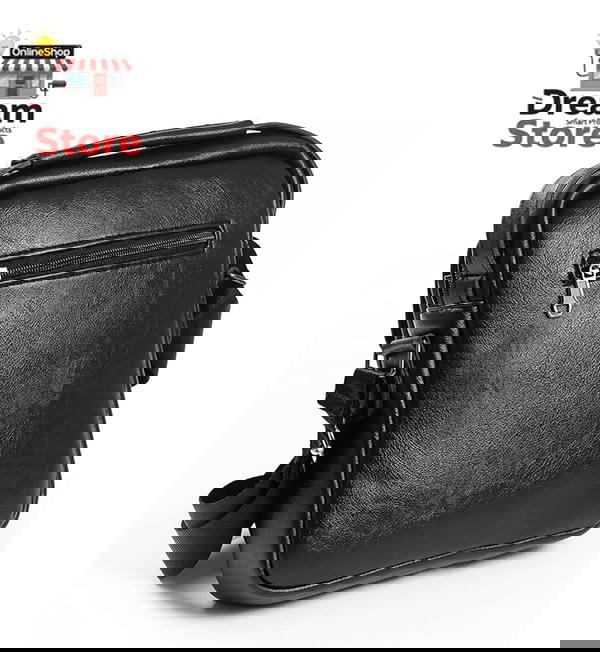 حقيبة كروس جلدية Jeep رجالي Image 4 Preview