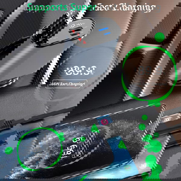 شاحن السيارة التريند 4 في 1 بقدرة 100 واط Image 4 Preview