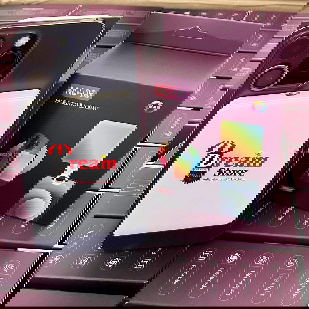 Magnetic Fill Light RGB – إضاءة كاملة بألوان احترافية Preview Image